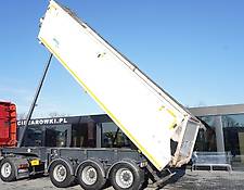 JANMIL tipper semi-trailer NWD, HYVA hydraulic , 30m3 , load 29,300kg , lift axle