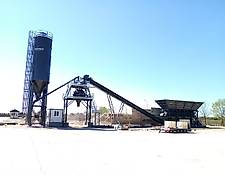 Constmach concrete plant 60 m3/h CONCRETE PLANT, READY AT STOCK, CE CERTIFICATE