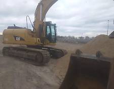 Caterpillar tracked excavator CAT 318C